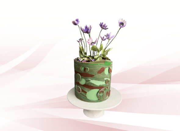 Art Cake Room afriška marjetica